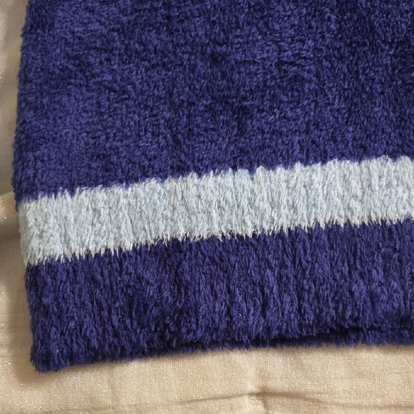 Style & Co Blue Crew Neck Sweater with Sporty Accents - Picture 13 of 13